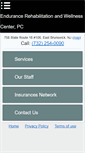 Mobile Screenshot of endurance-rehabilitation.com